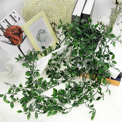 IvyLuxe Artificial Ivy Vine - Silver