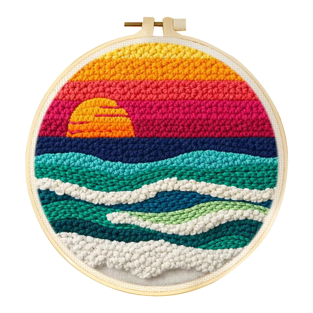 DIY Punch Needle Landscape Kit packaging