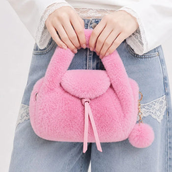 Dopamine Plush Crossbody Bag