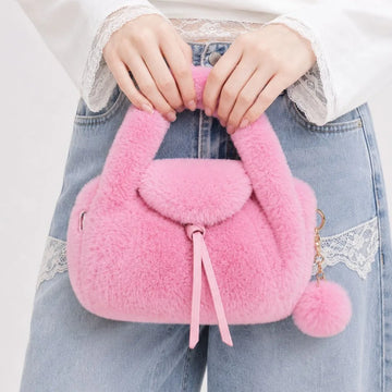 Dopamine Plush Crossbody Bag