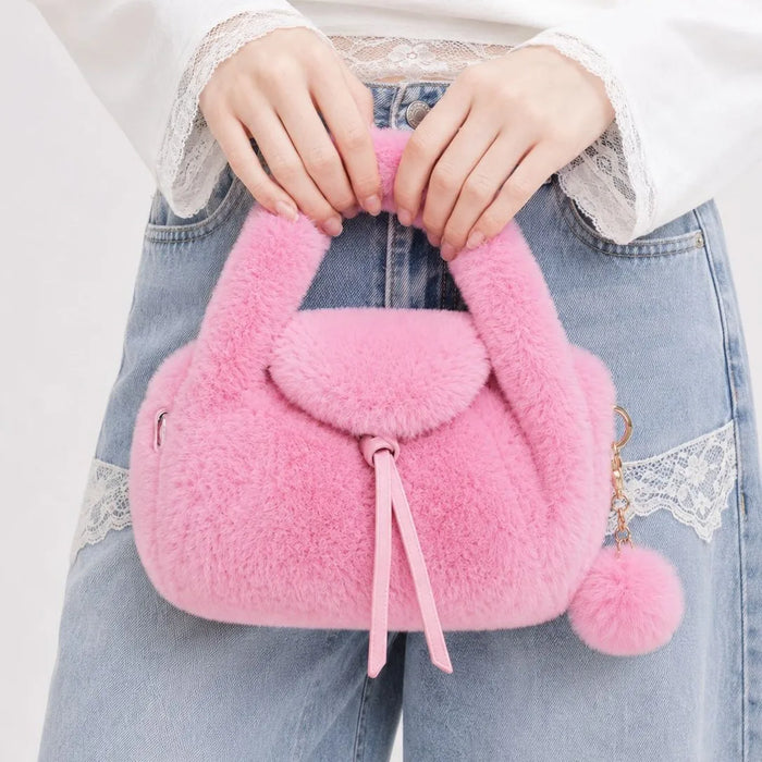 Dopamine Plush Crossbody Bag