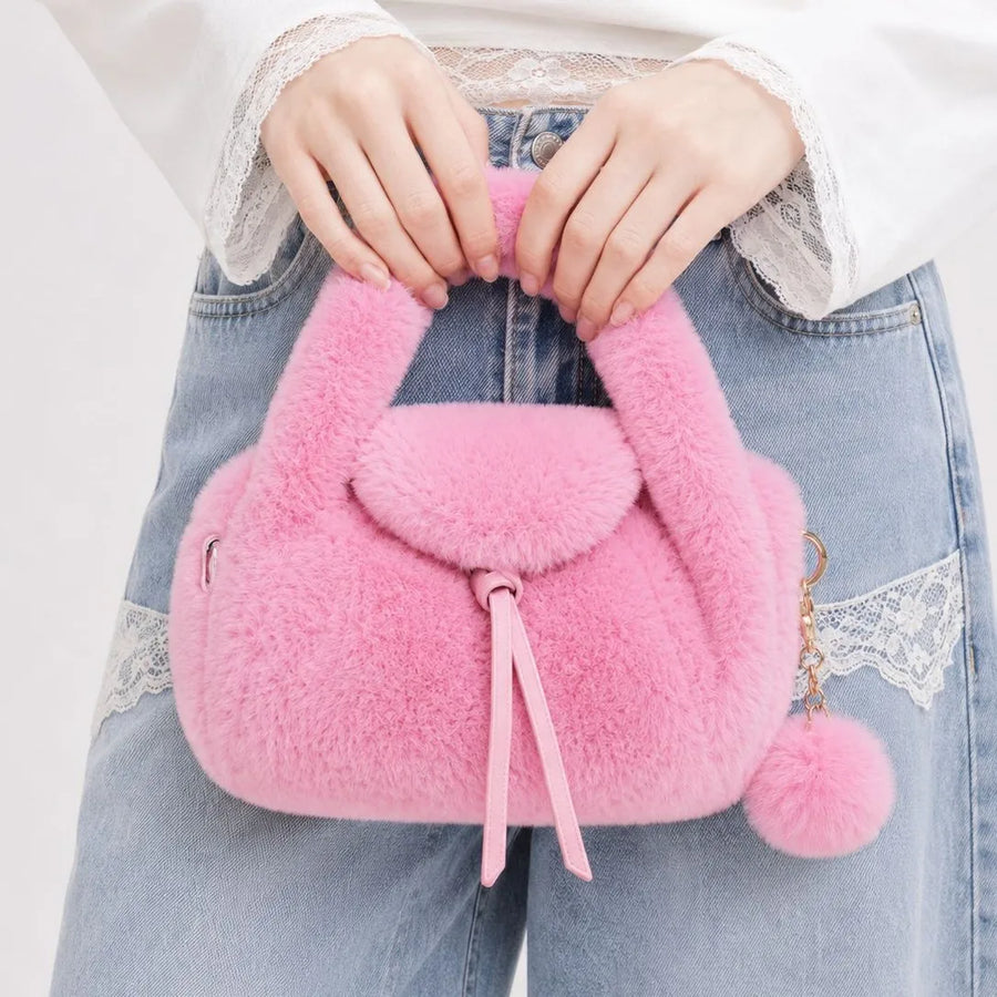 Dopamine Plush Crossbody Bag