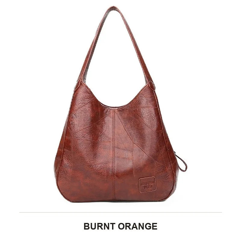 Women's Soft PU Leather Tote Bag full colour range