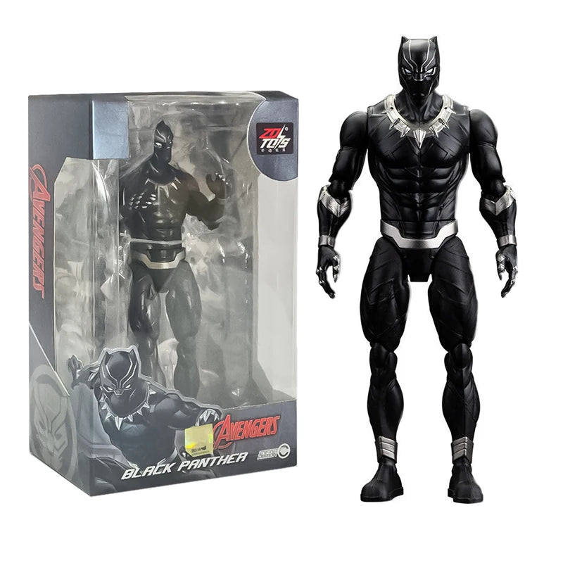 Original Avengers Legends Figure Toy Doll Spider Captain Big Miles Morales Thanos Iron Man Ghost Hulk Thor Falcon Ornament
