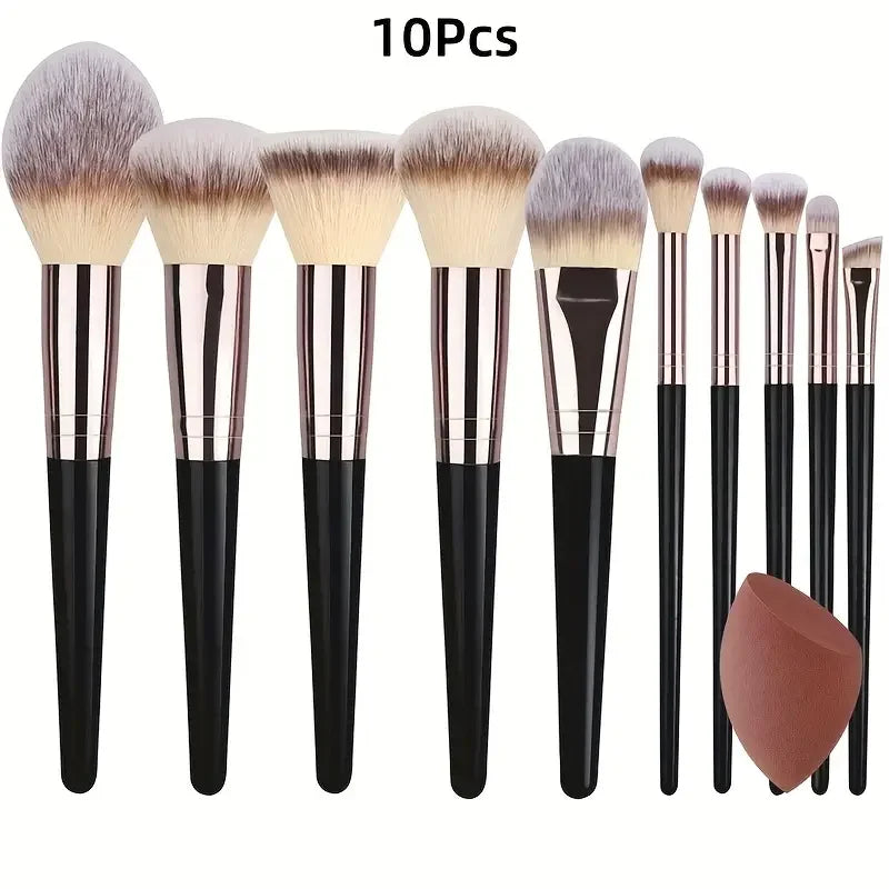 Veloura SoftBlend Makeup Brush Set - 20-Piece