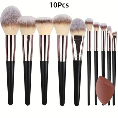 Veloura SoftBlend Makeup Brush Set - 20-Piece