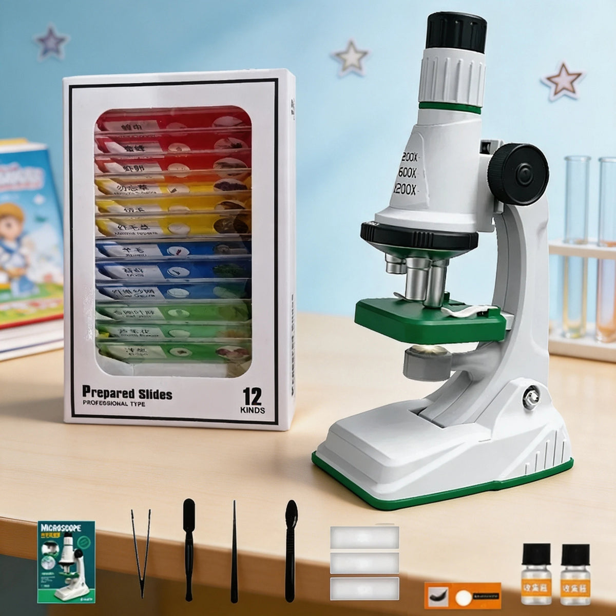 Pocket Biology Microscope