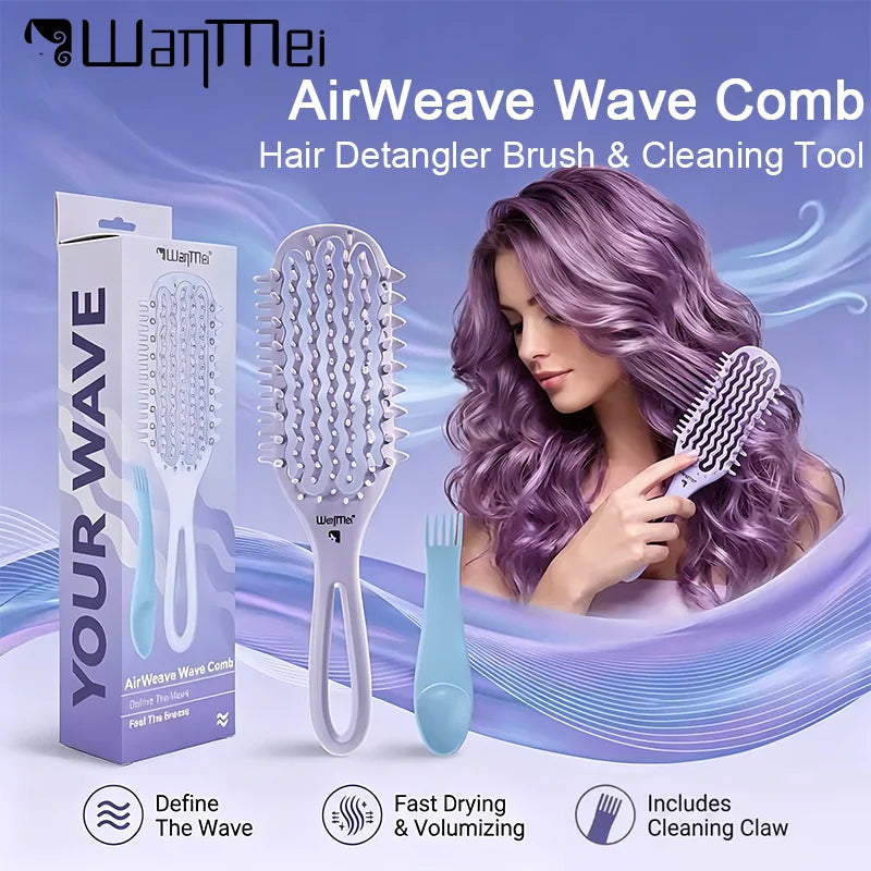 Wavelyra FlexBrush Curl Brush Set - Black
