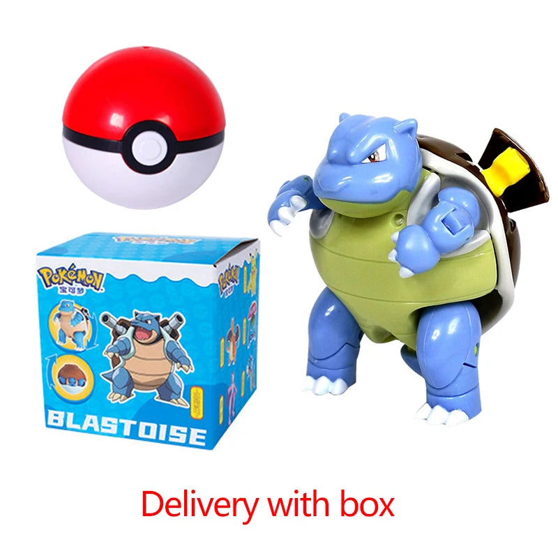 22 Styles Pokemon Action Figure Poke Ball Toy Doll Pikachu Eevee Gyarados Charizard Mew Mewtwo Elf Pocket Monster Pokeball Model
