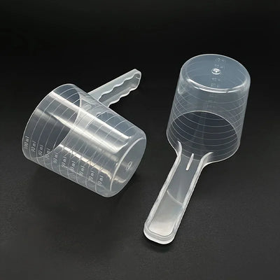 Pet Food Measuring Spoon with food