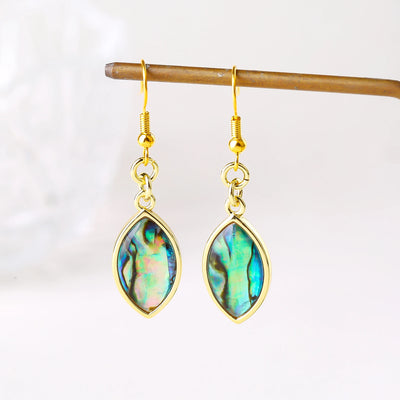 Shell Drop Earrings worn