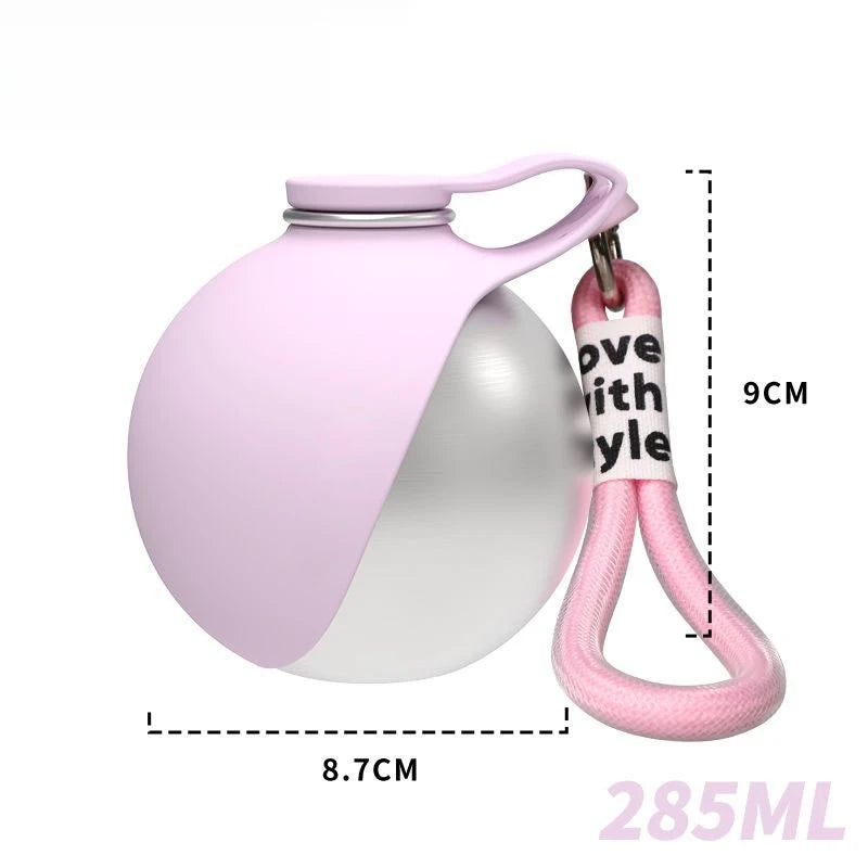 Portable Leak-Proof Dog Water Bottle size reference