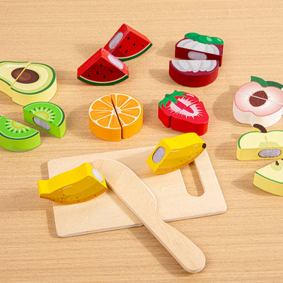 Wooden Pretend Play Food Set - Set A