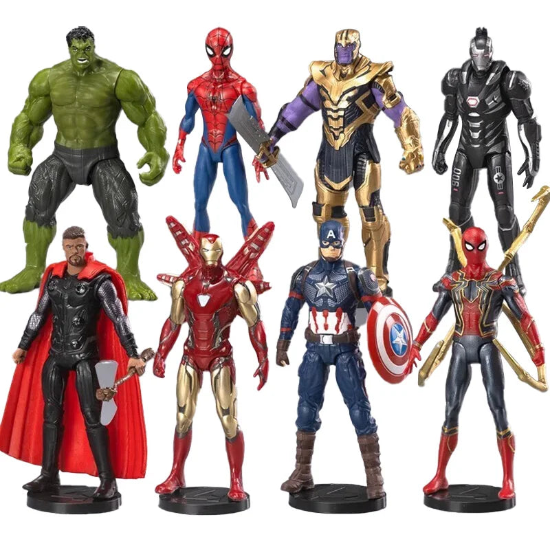ZDTDS 10CM Avengers Figure Rival Rhino Thanos Ghost Man Scarlet Venom Octopus Iron Spider Captain Hulk Legends Toy Doll Figurine