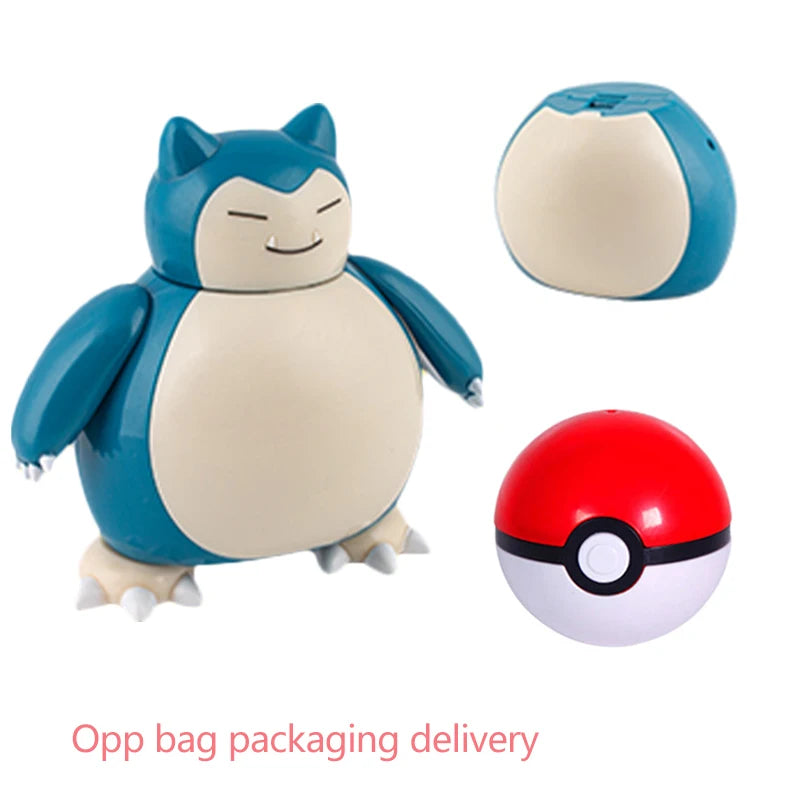 22 Styles Pokemon Action Figure Poke Ball Toy Doll Pikachu Eevee Gyarados Charizard Mew Mewtwo Elf Pocket Monster Pokeball Model