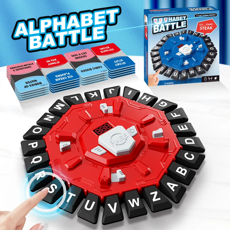 Digital Timer Word Game packaging