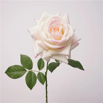 Roselle Real-Touch Rose Bouquet - Ivory