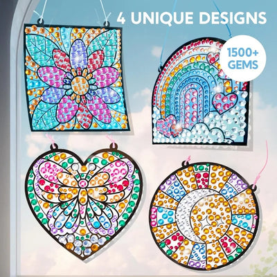 JOYFY Suncatcher Gem Art Kit close-up