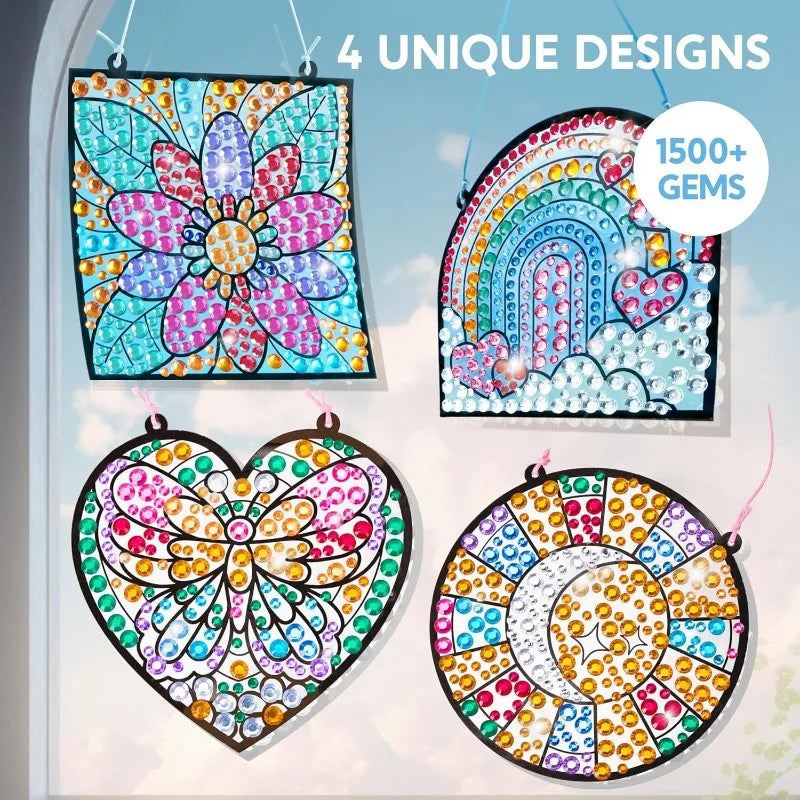 JOYFY Suncatcher Gem Art Kit close-up