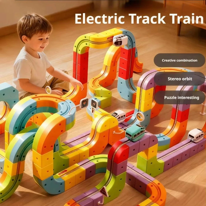 Magical Rail Train Building Cube