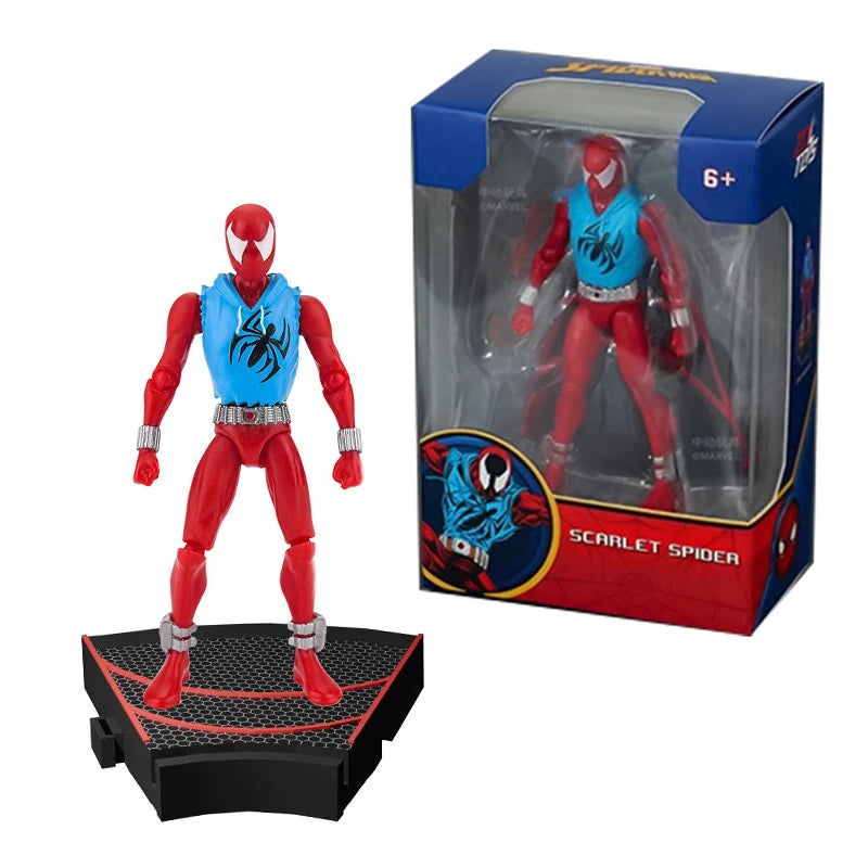 ZDTDS 10CM Avengers Figure Rival Rhino Thanos Ghost Man Scarlet Venom Octopus Iron Spider Captain Hulk Legends Toy Doll Figurine
