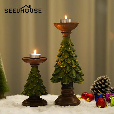 Christmas Tree Candle Holder