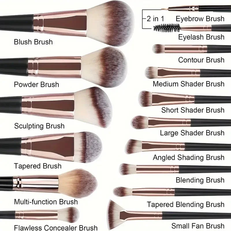 Veloura SoftBlend Brush Set close-up