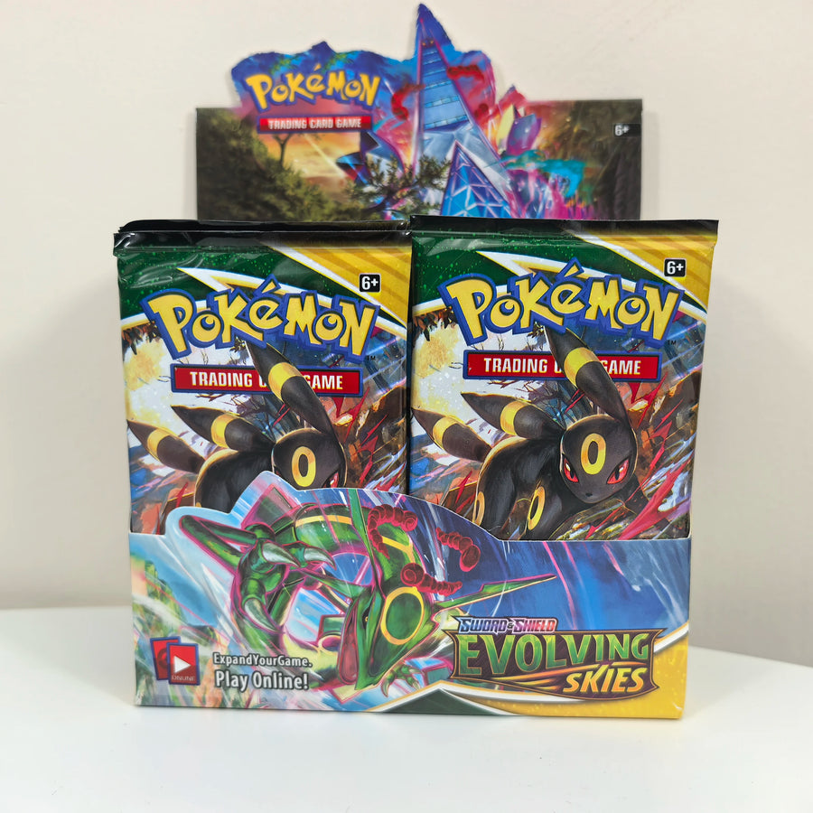 360Pcs English Pokémon TCG: Sword Shield Evolving Skies Booster Box Pokemon trade card 36 Pack Box Ready to ship