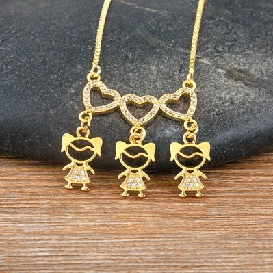 Everlyn Bond Mother's Necklace lifestyle shot