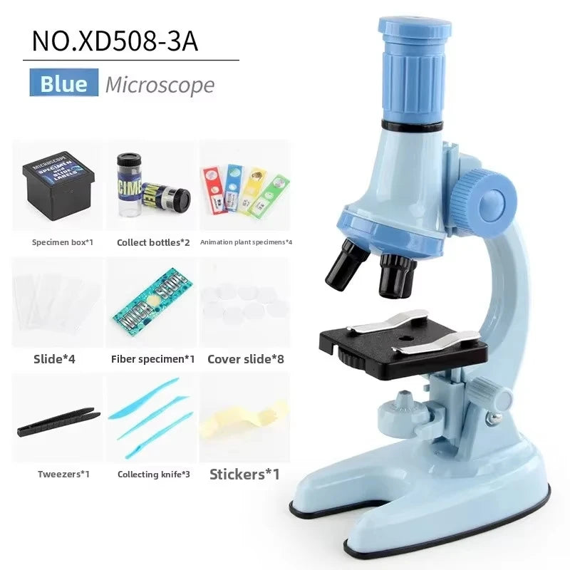 1200x LED Microscope Science Kit LED light detail
