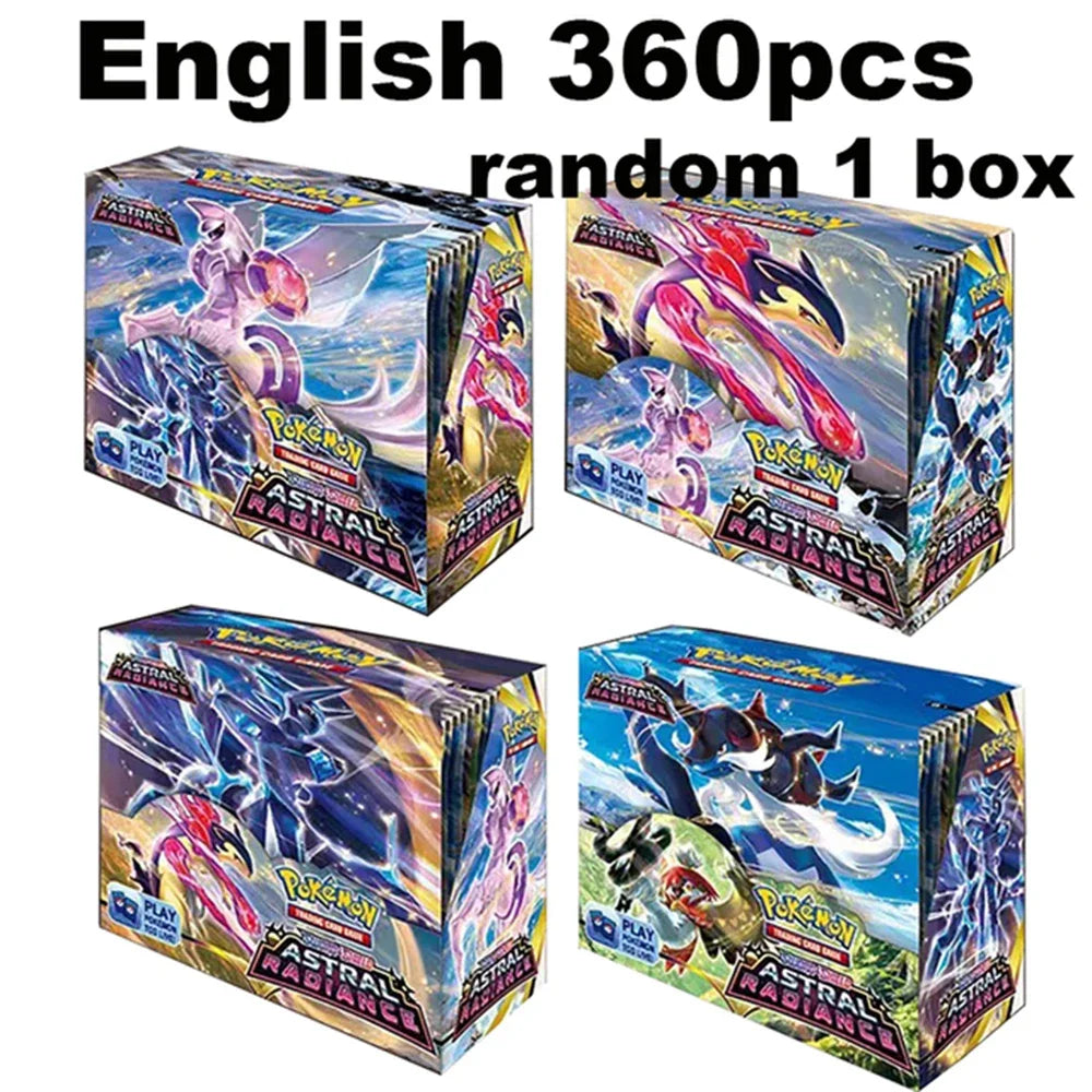 ★Newest 324Pcs Pokemon Cards Sun & Moon XY Evolutions Pokemon Booster Box Collectible Tradiner Card Game toy for children！
