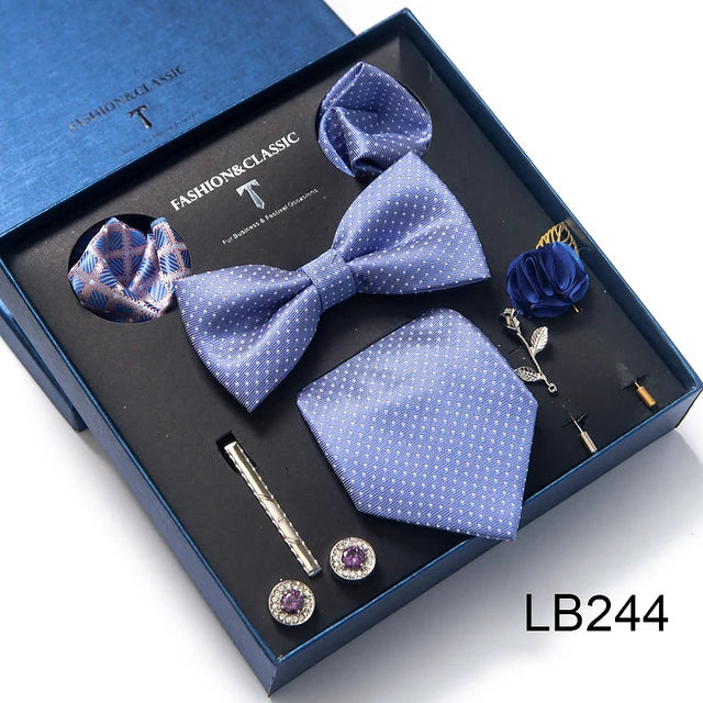 Silvane Luxe Men's Tie Set full look