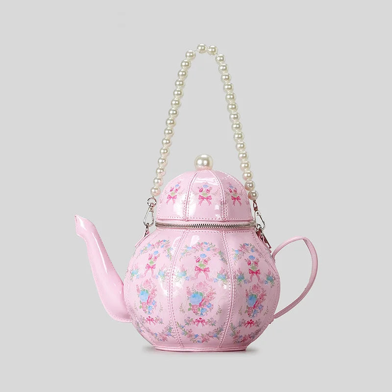 Novelty Teapot Bucket Bag