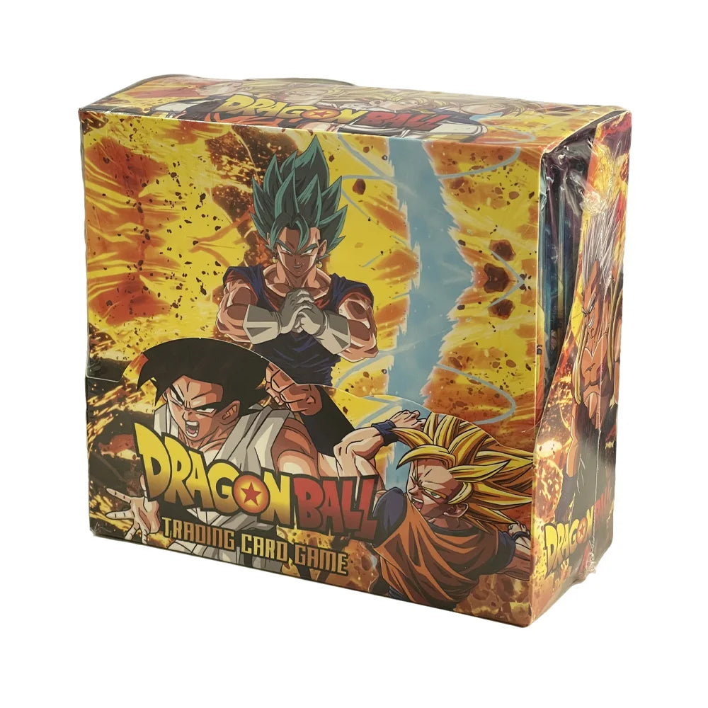New Dragon Ball Series Card English Anime Character Peripheral Collection Flash Card Toys Children's Gift Original Box