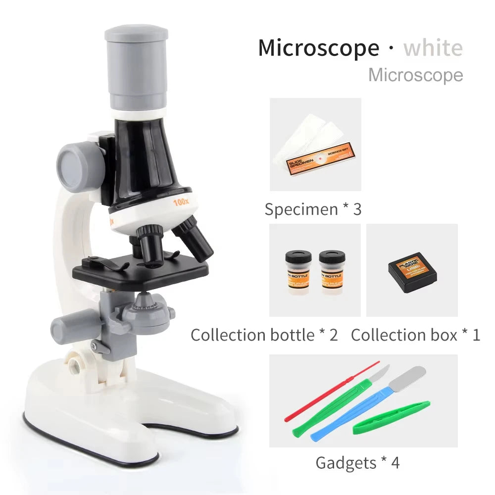 1200x LED Microscope Kit in use