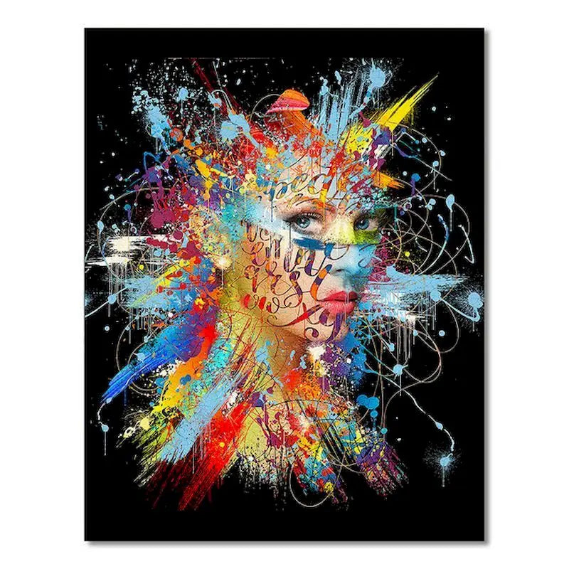 GATYZTORY Paint by Numbers Canvas Kit colour variety