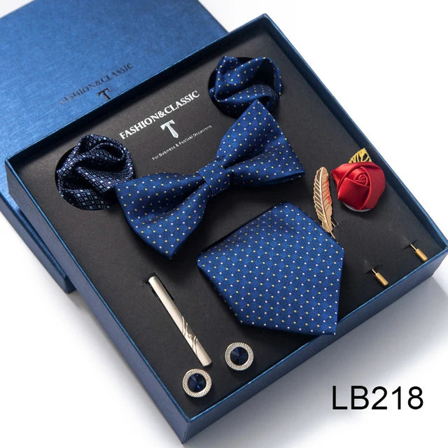 Silvane Luxe Men's Tie Set size reference