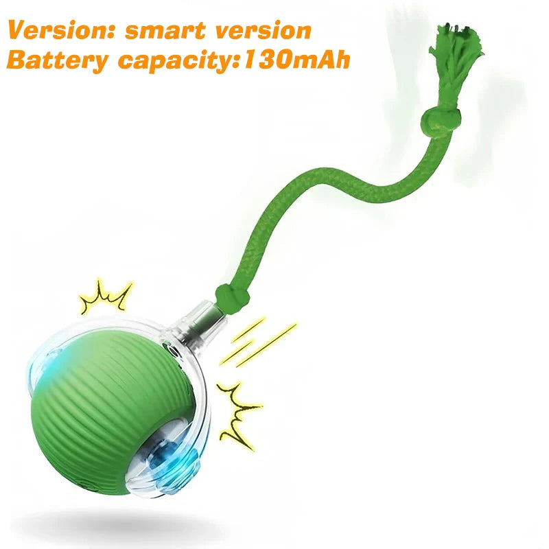 Automatic Rolling Dog Ball Toy size reference