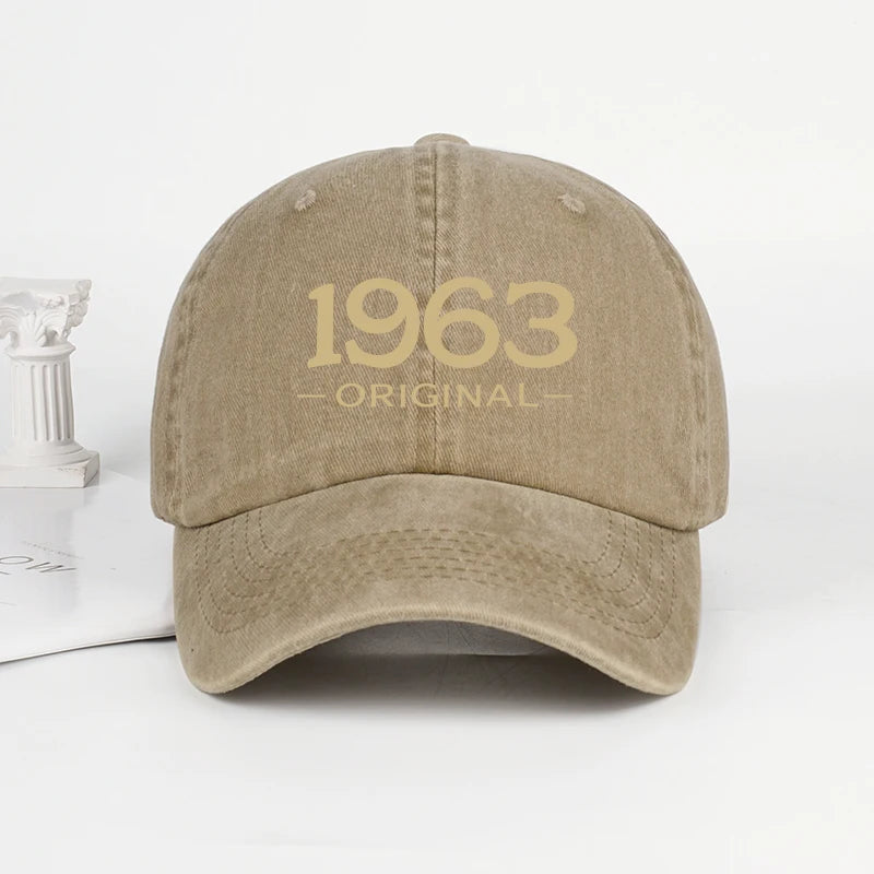 Heritage 1963 Vintage Style Baseball Cap - Cherry