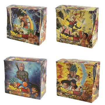 New Dragon Ball Series Card English Anime Character Peripheral Collection Flash Card Toys Children's Gift Original Box