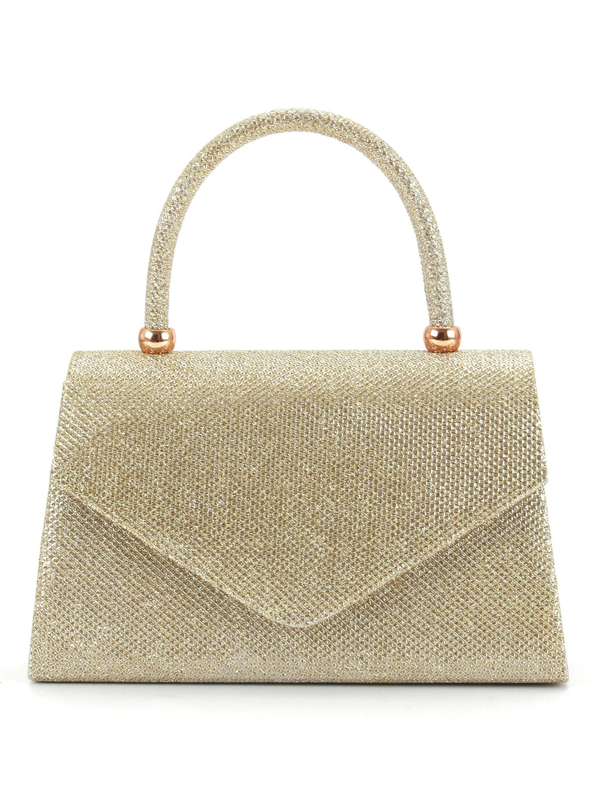 Women's Pleated Evening Bag in hand