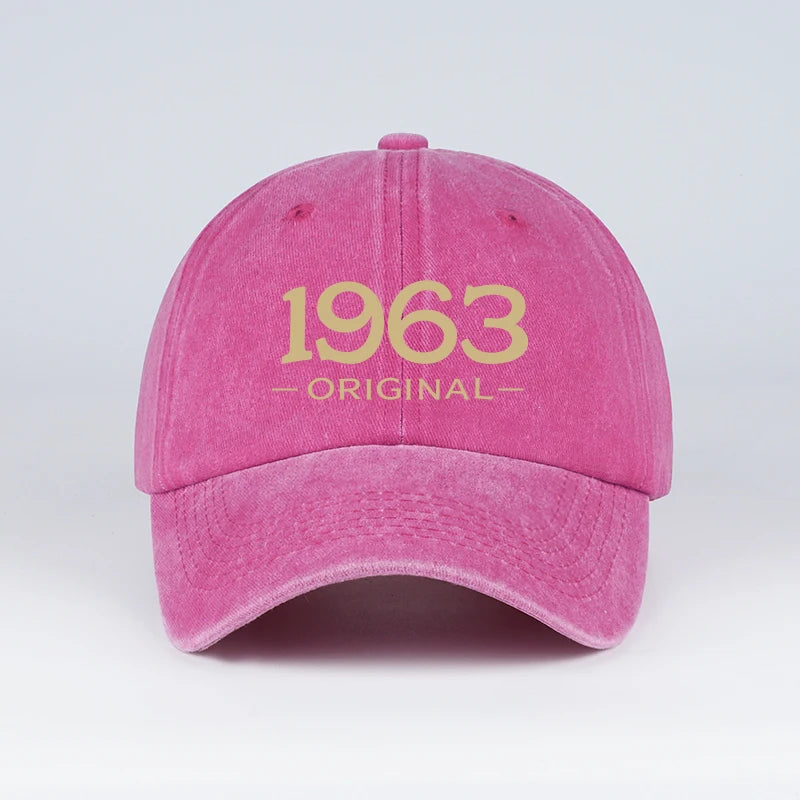 Heritage 1963 Vintage Style Baseball Cap worn