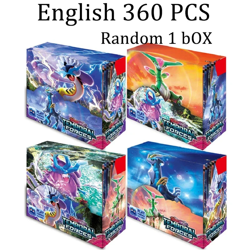 ★Newest 324Pcs Pokemon Cards Sun & Moon XY Evolutions Pokemon Booster Box Collectible Tradiner Card Game toy for children！