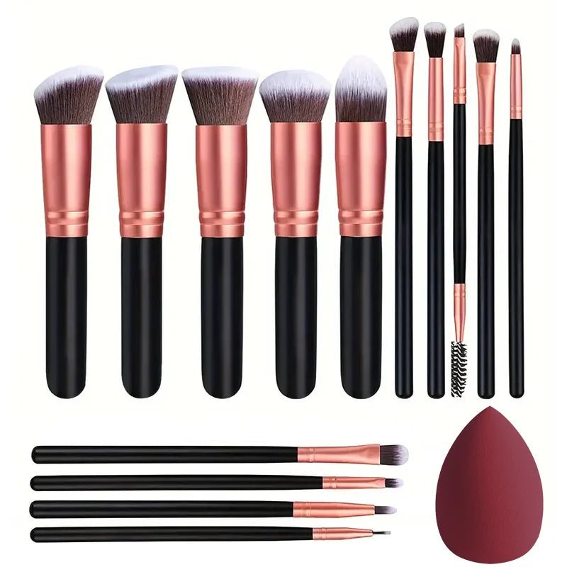 Aurevia ProBlend Makeup Brush Set detail shot