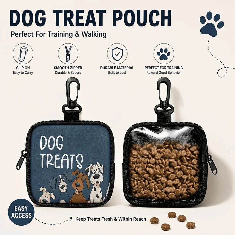 Clip-On Dog Treat Bag close-up