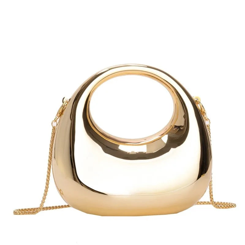 Mini Half-Moon Evening Clutch