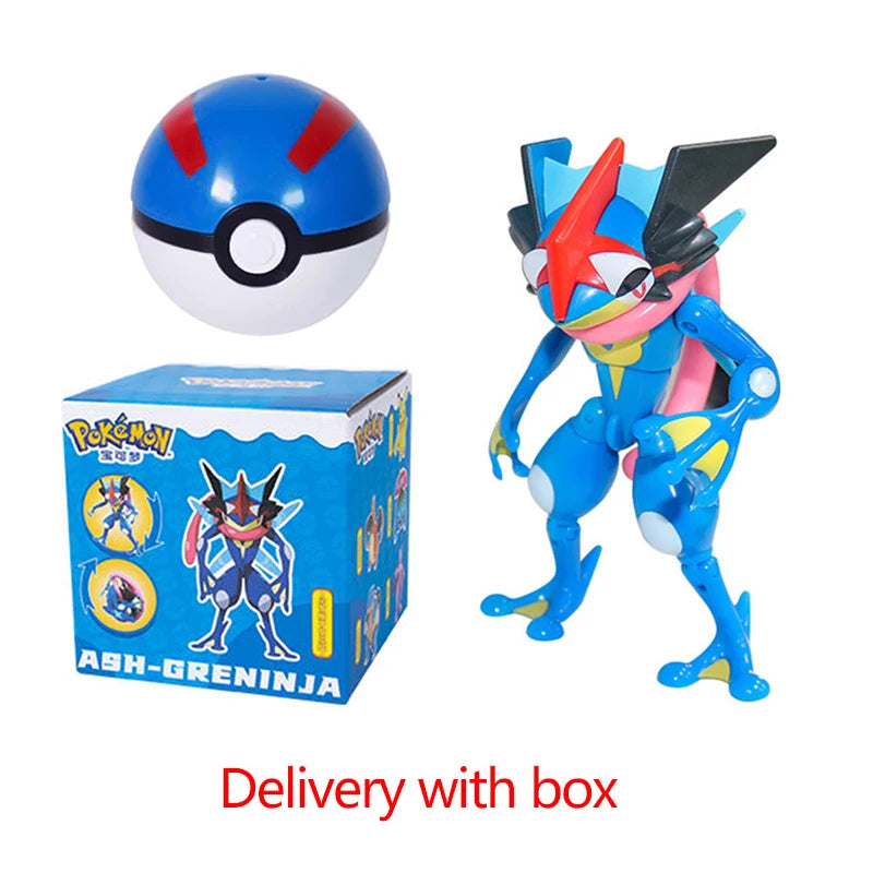 22 Styles Pokemon Action Figure Poke Ball Toy Doll Pikachu Eevee Gyarados Charizard Mew Mewtwo Elf Pocket Monster Pokeball Model