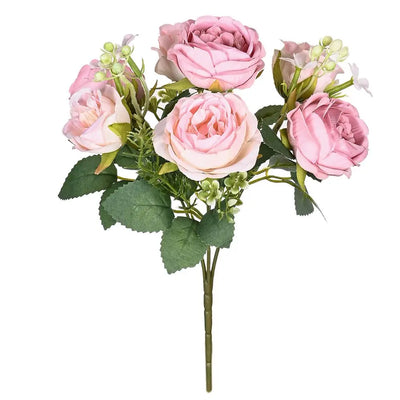 Rosavique Silk Rose Stem full colour range