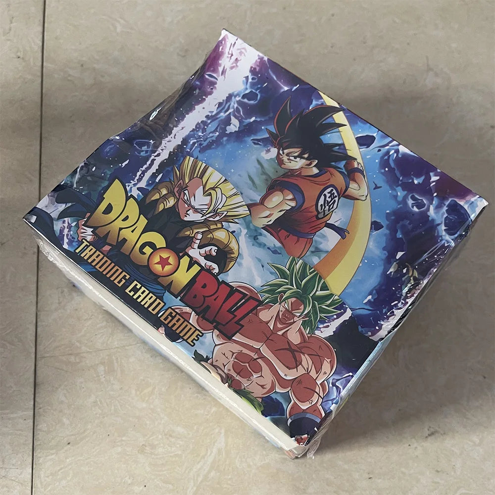 New Dragon Ball Series Card English Anime Character Peripheral Collection Flash Card Toys Children's Gift Original Box