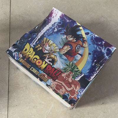 New Dragon Ball Series Card English Anime Character Peripheral Collection Flash Card Toys Children's Gift Original Box